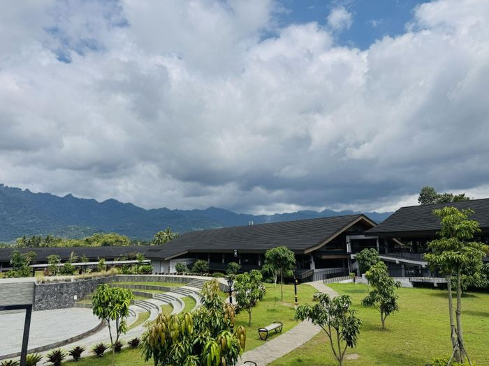 Các công trình vệ tinh trong quân thể khu du lịch Borobudur.