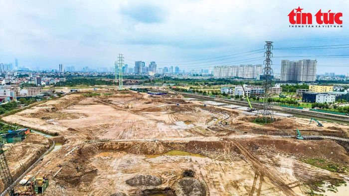 Dự án đầu tư xây dựng hồ điều hòa Yên Nghĩa 1, Yên Nghĩa 2 (xã An Khánh) là một trong những dự án trọng điểm tại khu vực phía Tây Hà Nội.