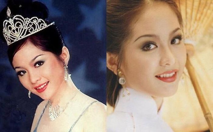 Vẻ đẹp đậm chất Á đông của cô được nhiều người yêu mến.