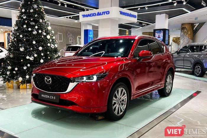 Mazda CX-5 bán chạy một phần nhờ chính sách giá tốt nhất phân khúc, điều Kia Sportage 2026 cần tính đến nếu muốn cải thiện doanh số. Ảnh: Thượng Tâm.
