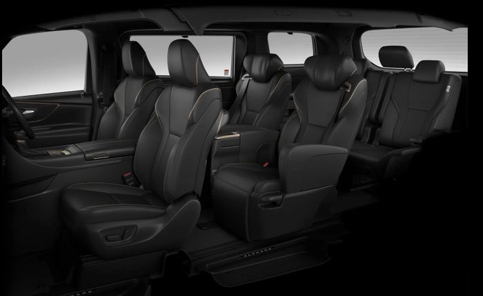 Không gian nội thất Toyota Alphard 2026 tại Nhật Bản. Ảnh: Carscoops