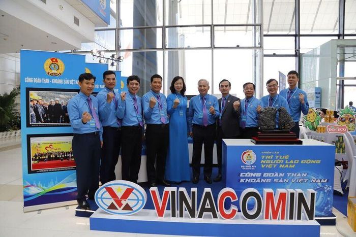 Đoàn đại biểu công đoàn TKV. Ảnh: TKV