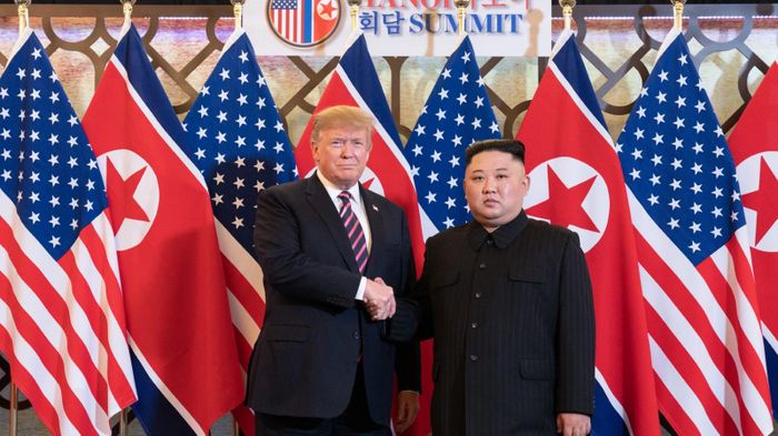 Tổng thống Mỹ Donald Trump và nhà lãnh đạo Triều Tiên Kim Jong-un. Ảnh: CSIS.