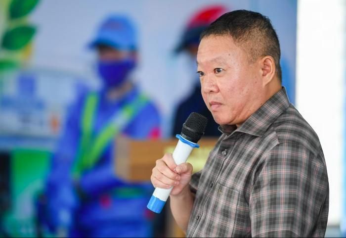Ông Trần Phú Bình, Phó Tổng Giám đốc Tổng Công ty Xăng dầu Quân đội. (Ảnh: BTC).