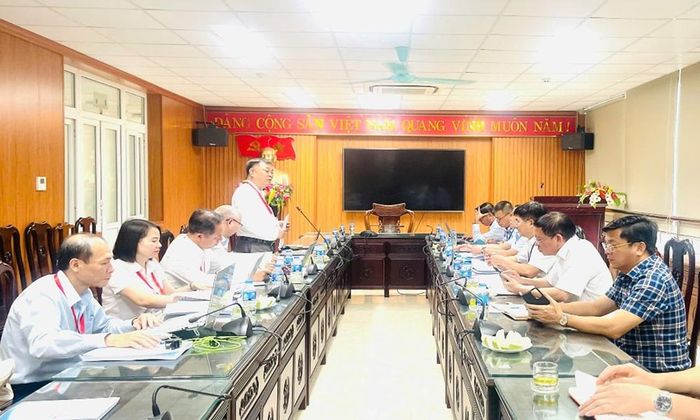  Đoàn kiểm tra số 3 của Bộ Giáo dục và Đào tạo làm việc với Sở Giáo dục và Đào tạo Bắc Ninh ngày 3/6. 
