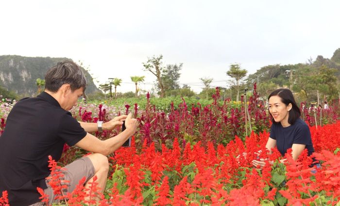 Công viên phía bắc ngọn Thủy Sơn (đường Trần Nhật Duật - Lê Văn Hiến) trở thành điểm đến văn hóa, giải trí của người dân và du khách. Ảnh: NGỌC HÀ