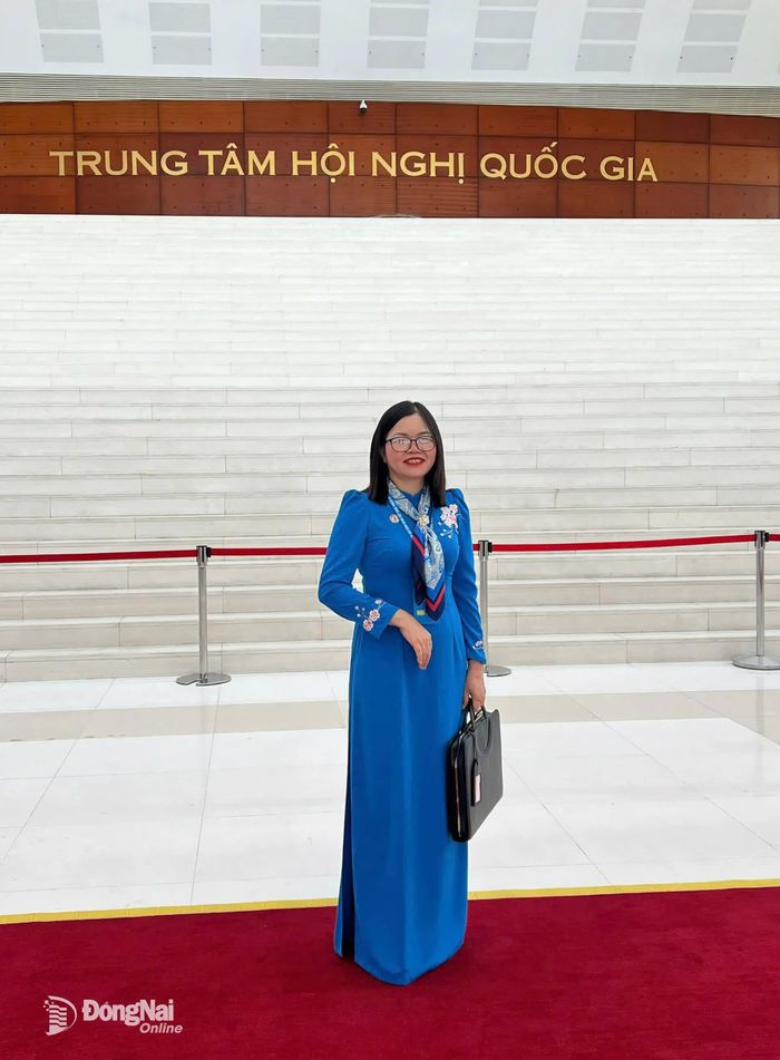 Bà Nguyễn Thị Tuyết, Phó Chủ tịch Liên đoàn Lao động thành phố Đồng Nai. Ảnh: CĐCC