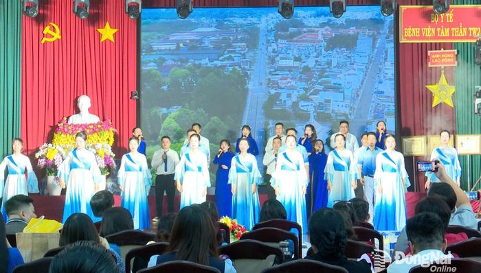 Các tiết mục văn nghệ đặc sắc tham gia liên hoan. Ảnh: CTV