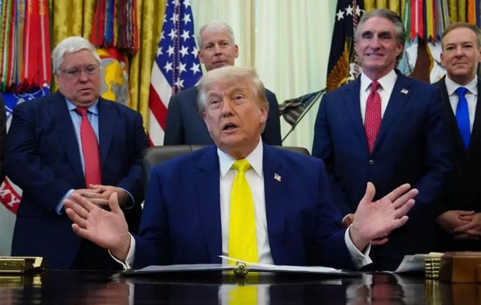 Tổng thống Mỹ Donald Trump.