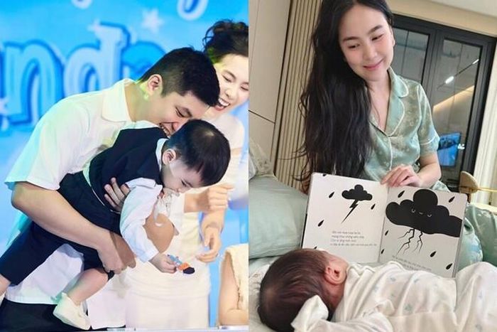 Bé Panda được kỳ vọng nối nghiệp nghề MC của mẹ.