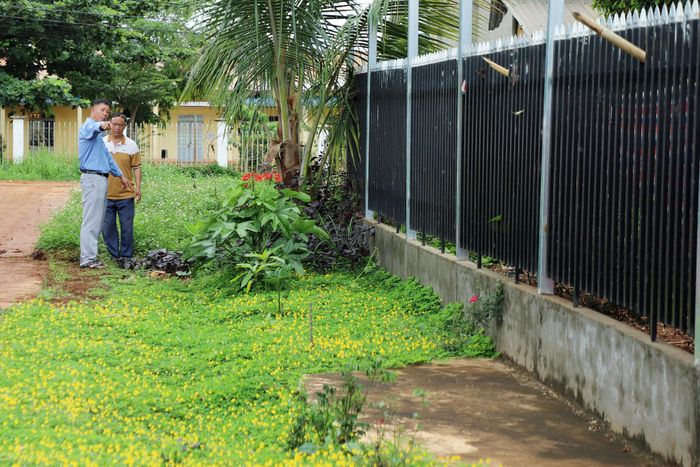 Từ sự vận động của thầy giáo Lương Văn Hạnh, gia đình ông Lý Dào Tịnh đã dỡ bỏ tường rào để tuyến đường được mở rộng, bảo đảm an toàn cho người dân lưu thông