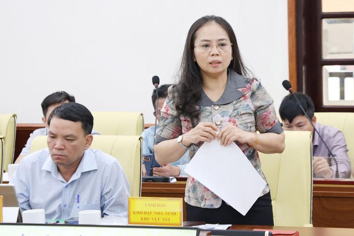 Lãnh đạo Kho bạc Nhà nước Khu vực XVI thông tin về kết quả giải ngân của các địa phương
