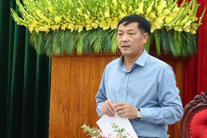 Phó Chủ tịch Thường trực UBND tỉnh Lâm Đồng Lê Trọng Yên phát biểu chỉ đạo tại cuộc họp