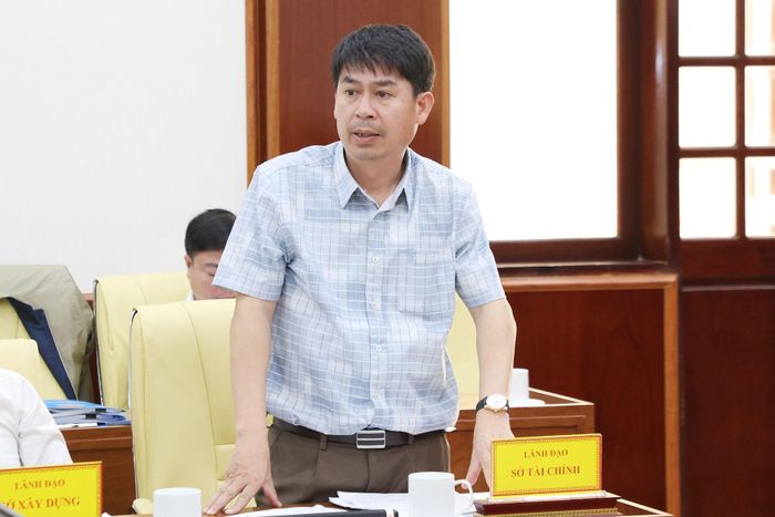 Lãnh đạo Sở Tài chính kiến nghị một số giải pháp để bảo đảm tiến độ giải ngân vốn đầu tư công