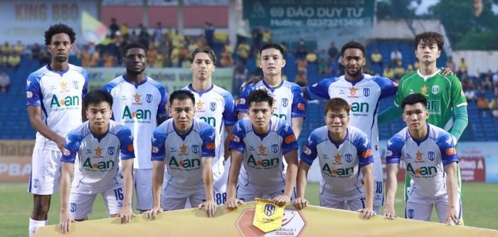SLNA không còn nhiều động lực phấn đấu tại V-League. Ảnh: CLB SLNA.