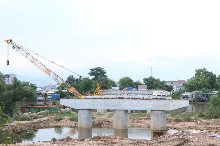 Dự án Cầu Văn Thánh được khởi công từ năm 2022 nhưng tiến độ triển khai hiện còn chậm