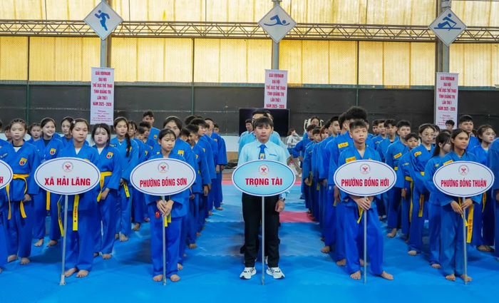 Quang cảnh lễ khai mạc - Ảnh: N.H