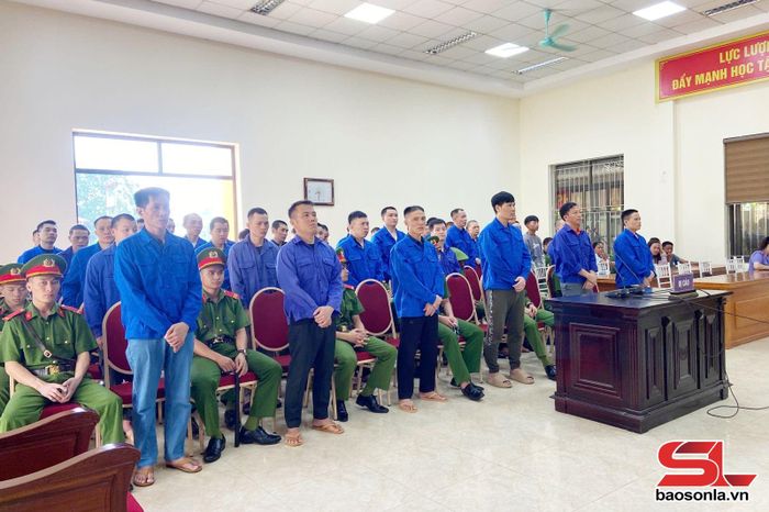 41 bị cáo bị đưa ra xét xử.