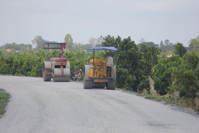 Sau thông xe tuyến đường dẫn sẽ kết nối cù lao Tân Long (tỉnh Đồng Tháp) đi các xã Chợ Mới, Tân Châu (tỉnh An Giang).