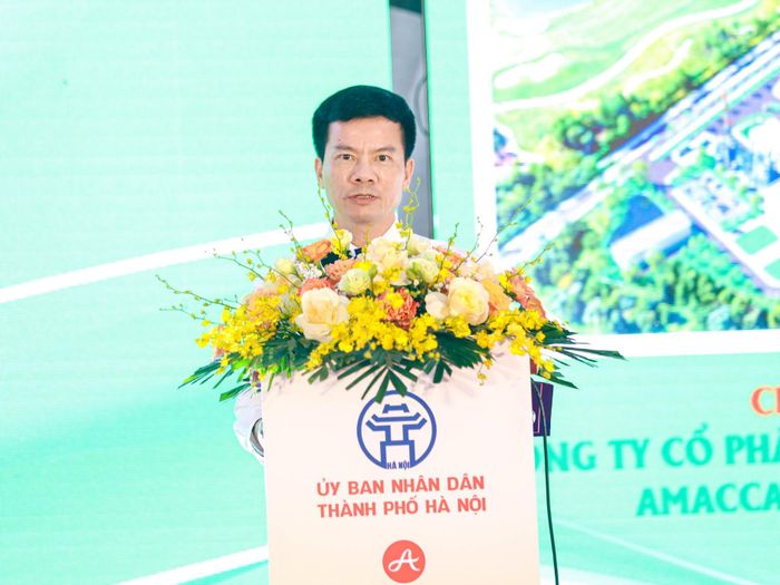 Ông Bùi Duy Cường, Phó chủ tịch Ủy ban nhân dân thành phố Hà Nội.