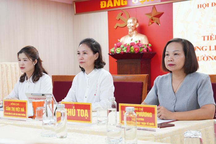 Đại diện lãnh đạo địa phương tham dự sự kiện.