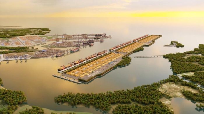 Phối cảnh cảng biển Cần Giờ