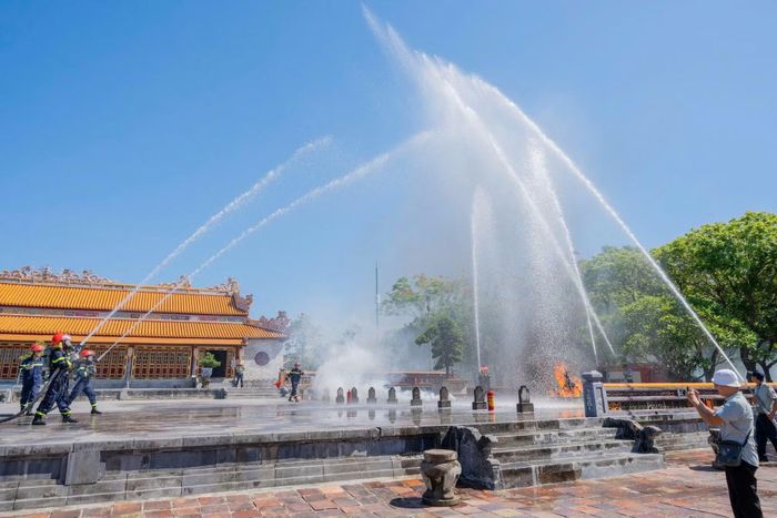 Công tác PCCC tại các điểm di tích thuộc Quần thể di tích Cố đô Huế luôn được chú trọng.