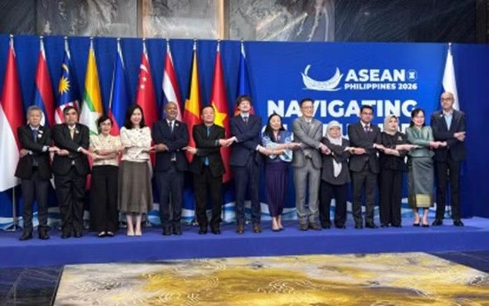 Quan chức ngành du lịch của 11 quốc gia thành viên ASEAN cùng Nga tại hội nghị lần thứ 16 trong khuôn khổ Hội đồng tư vấn du lịch ASEAN - Nga tại Cebu, Philippines, năm 2026