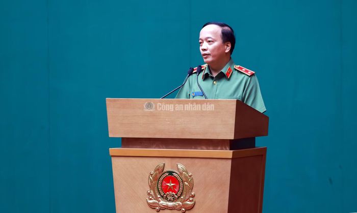 Thứ trưởng Đặng Hồng Đức phát biểu khai mạc hội nghị.