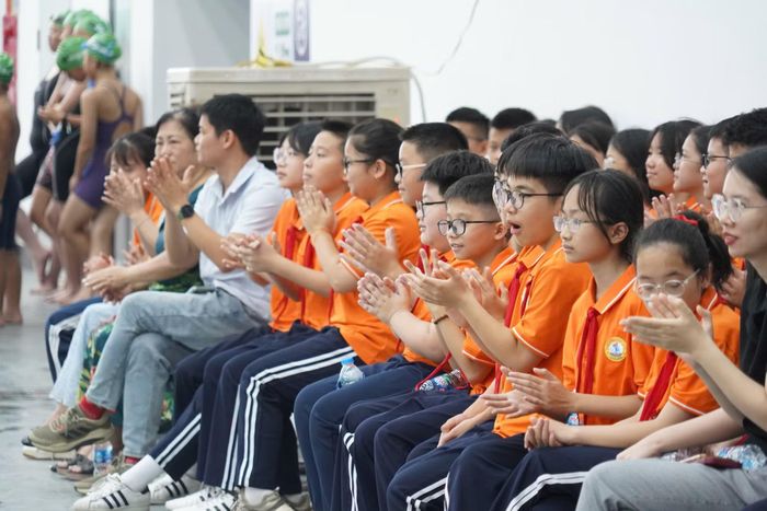 Hoạt động thu hút sự tham gia của trẻ em Hà Nội. Ảnh: Sở Văn hóa và Thể thao Hà Nội.
