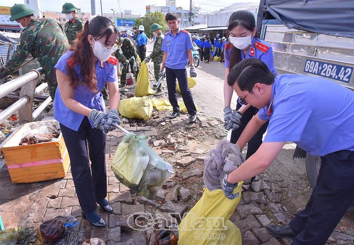 Hoạt động góp phần lan tỏa thông điệp “Bảo vệ môi trường là trách nhiệm chung của toàn xã hội”.