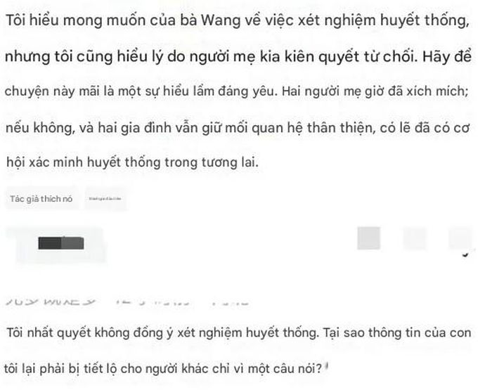 Mọi người tranh cãi về câu chuyện.