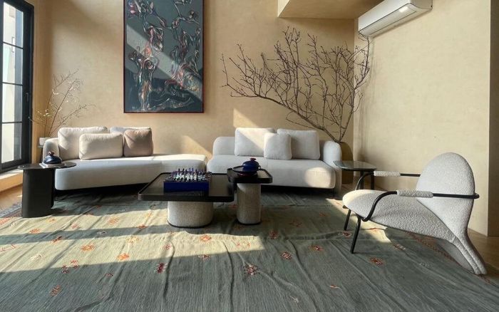 Một phòng khách đẹp không chỉ phụ thuộc vào bộ sofa mà còn nằm ở cách kết hợp các chi tiết trang trí xung quanh. Ảnh minh họa. 