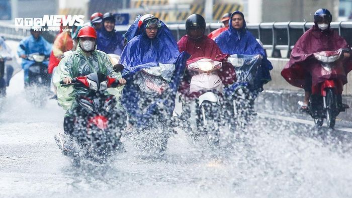 Ngày 5/6, mưa lớn còn xảy ra ở miền Bắc. (Ảnh minh họa)