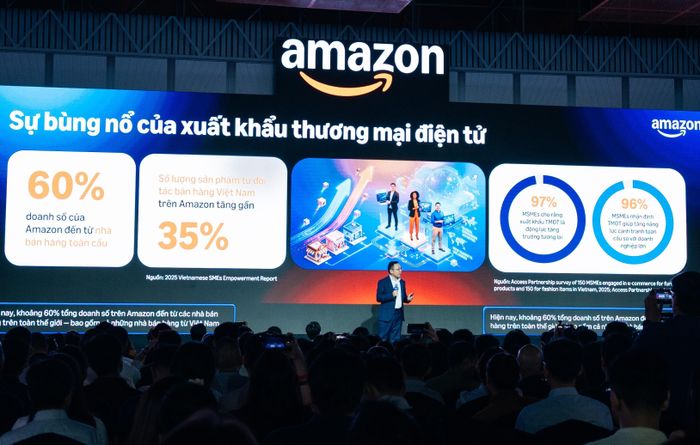 Hội nghị Xuất khẩu qua Thương mại điện tử 2026 - cánh cửa đưa hàng Việt ra toàn cầu. (Nguồn: Amazon)
