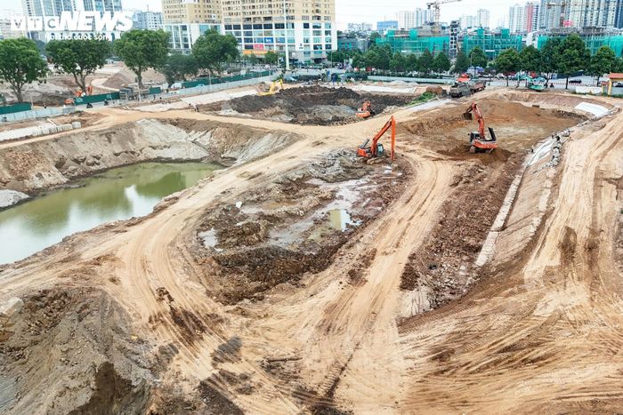 Dự án đã hoàn thành hơn 95% khối lượng công việc và đang bước vào giai đoạn hoàn thiện cuối cùng. Sau khi đưa vào sử dụng, hồ đầu mối Mễ Trì được kỳ vọng sẽ góp phần giảm áp lực cho hệ thống thoát nước khu vực phía Tây thành phố.