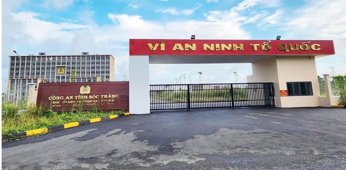Trụ sở Công an tỉnh Sóc Trăng cũ được xây dựng trên diện tích đất khoảng 15,5 ha, vừa hoàn thành tháng 5/2025.