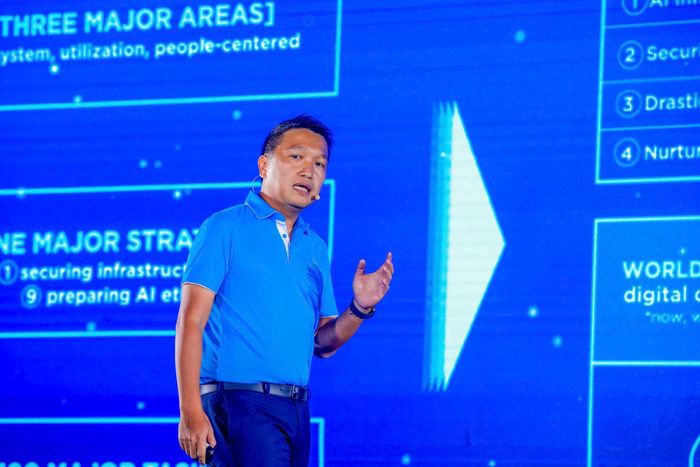 Tân Tổng Giám đốc Tập đoàn Công nghệ CMC Đặng Tùng Sơn. Ảnh: CMC
