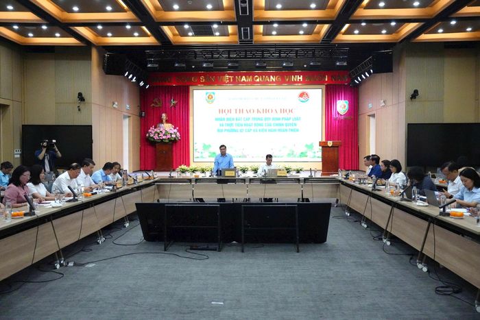 Quang cảnh hội thảo. Ảnh: PV