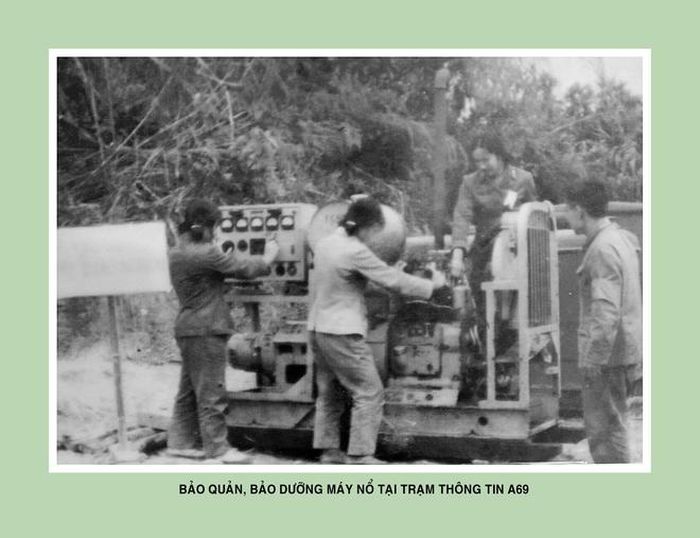 Sau khi được thành lập, Trạm Thông tin A69 chọn hang Lèn Hà làm nơi đóng quân. Đơn vị được biên chế gồm một tiểu đội tải ba tổng đài, một tiểu đội nguồn điện, một tiểu đội đường dây cùng bộ phận hậu cần, thực hiện nhiệm vụ bảo đảm thông tin liên lạc thông suốt trên tuyến chiến lược Trường Sơn. Ảnh tư liệu.