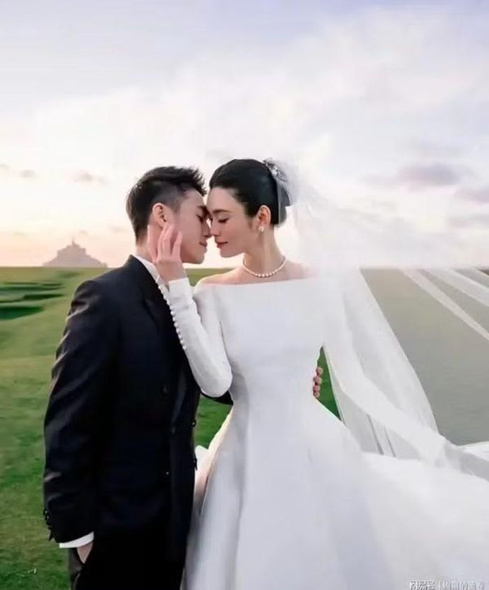 Cặp đôi Hà Du Quân và Hề Mộng Dao. Ảnh: 163.