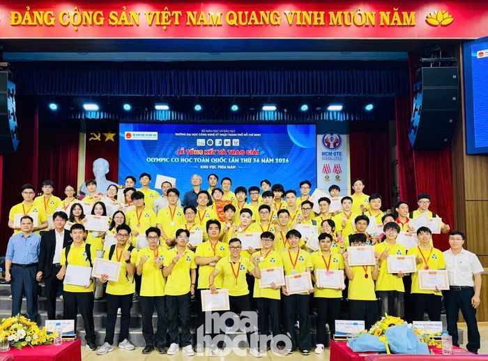 Trường ĐH Bách khoa (ĐHQG - HCM) tiếp tục đứng đầu cả nước về số lượng giải Olympic cơ học năm 2026
