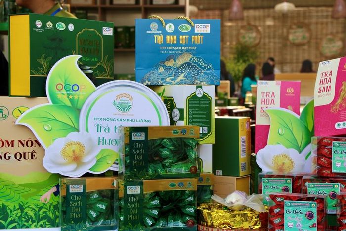 Sự kiện là dịp để quảng bá sản phẩm trà trên địa bàn tỉnh.