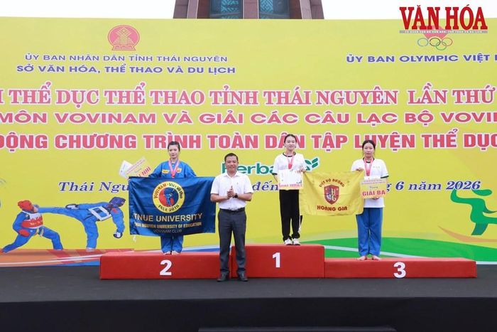 Vận động viên đạt thành tích cao được vinh danh tại sự kiện