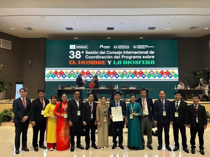 Đoàn công tác của tỉnh Quảng Bình tham gia kỳ họp lần thứ 38 của Hội đồng Điều phối quốc tế Chương trình Con người và Sinh quyển của UNESCO (MAB-ICC) diễn ra tại thành phố Hernandarias, Paraguay