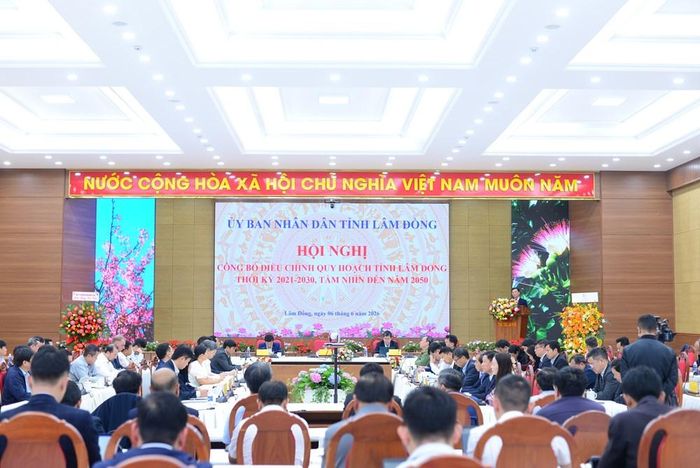 Tỉnh Lâm Đồng tổ chức Hội nghị công bố điều chỉnh Quy hoạch tỉnh thời kỳ 2021 - 2030, tầm nhìn đến năm 2050