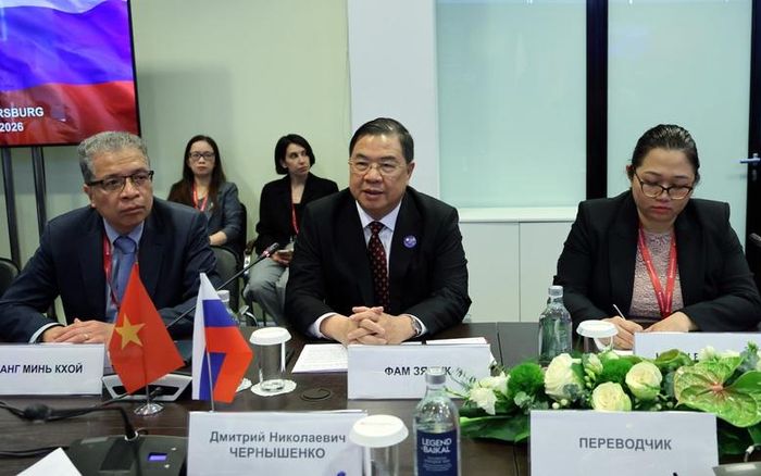 Phó Thủ tướng Thường trực Phạm Gia Túc khẳng định Chính phủ Việt Nam nhiệm kỳ mới sẽ tiếp tục phối hợp chặt chẽ với Chính phủ Nga để thúc đẩy toàn diện các lĩnh vực hợp tác - Ảnh: VGP/Phương Nguyên