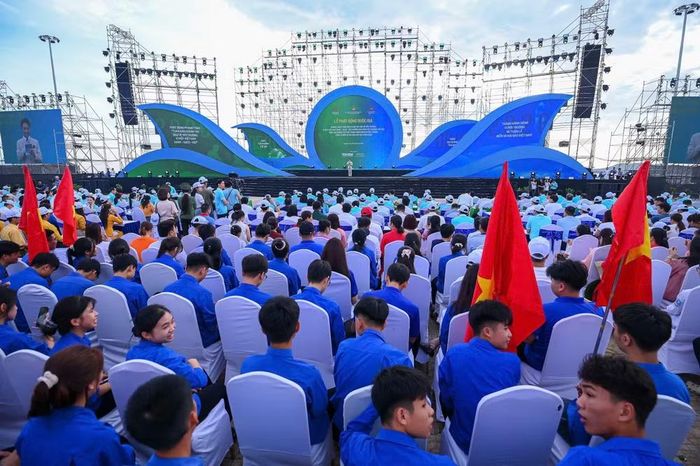 Quang cảnh buổi lễ.