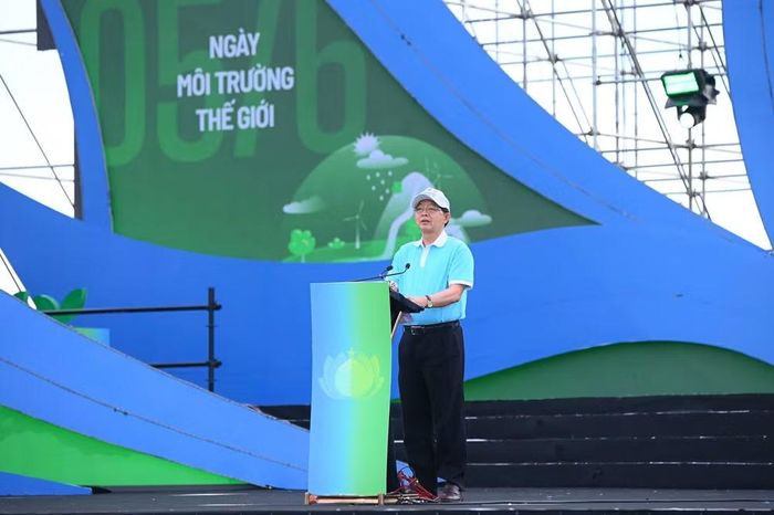 Đồng chí Hồ Quốc Dũng, Phó Thủ tướng Chính phủ phát biểu tại buổi lễ.