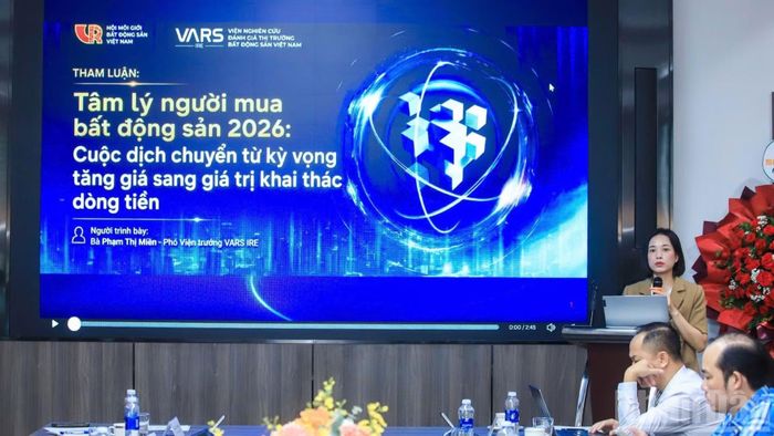 Bà Phạm Thị Miền, Phó Viện trưởng Viện Nghiên cứu đánh giá thị trường bất động sản Việt Nam (VARS IRE).